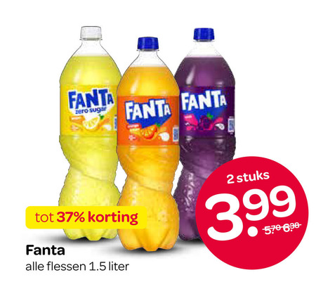 Fanta   frisdrank folder aanbieding bij  Spar - details