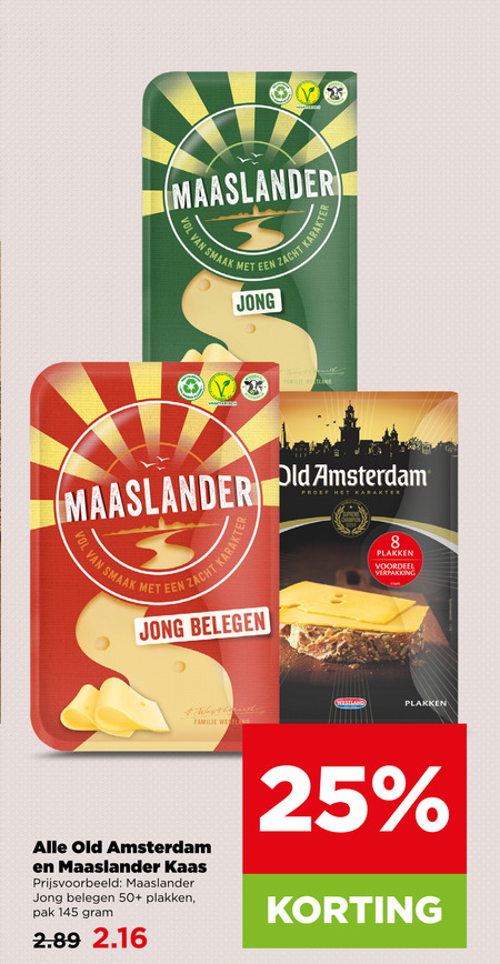 old amsterdam maaslander kaasplakken kaas 4 7 8 25 vegetarisch jong washand familie westland karakter zacht belegen world class supreme champion voordeel 50 pak folder aanbieding bij Plus Old Amsterdam kaasplakken, kaas folder aanbieding bij Plus - details