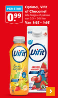 klik op dit plaatje voor een vergroting en voor vergelijkbare aanbiedingen gerelateerd aan ` melkdrank drinkyoghurt chocolademelk 5 13 50 99 100 stuk optimel vifit chocomel pakken liter to planet proof aardbei kiwi banaan vitaminen afweersysteem b energie real 8 vet `  melkdrank drinkyoghurt chocolademelk 5 13 50 99 100 stuk optimel vifit chocomel pakken liter to planet proof aardbei kiwi banaan vitaminen afweersysteem b energie real 8 vet