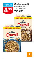 klik op dit plaatje voor een vergroting en voor vergelijkbare aanbiedingen gerelateerd aan ` cruesli 4 pak quaker pakken nuts chocolate pack nutri score ge belgische chocolade chocolat belge ` cruesli 4 pak quaker pakken nuts chocolate pack nutri score ge belgische chocolade chocolat belge