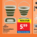 klik op dit plaatje voor een vergroting en voor vergelijkbare aanbiedingen gerelateerd aan ` emmer 9 10 18 crivit opvouwbare emmers l stuk 5.99 `  emmer 9 10 18 crivit opvouwbare emmers l stuk 5.99