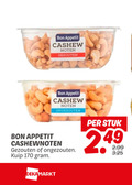 klik op dit plaatje voor een vergroting en voor vergelijkbare aanbiedingen gerelateerd aan ` cashewnoten bon appetit cashew noten gezouten ongezouten kuip stuk `  cashewnoten bon appetit cashew noten gezouten ongezouten kuip stuk