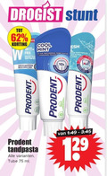 klik op dit plaatje voor een vergroting en voor vergelijkbare aanbiedingen gerelateerd aan ` tandpasta drogist cool wit mint fris effectief zacht bescherming mond gaatjes 10x adem 4in1 prodent tube ml 12 `  tandpasta drogist cool wit mint fris effectief zacht bescherming mond gaatjes 10x adem 4in1 prodent tube ml 12