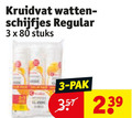 klik op dit plaatje voor een vergroting en voor vergelijkbare aanbiedingen gerelateerd aan ` wattenschijfjes 3 80 kruidvat wattendoosje schijfjes regular stuks pak `  wattenschijfjes 3 80 kruidvat wattendoosje schijfjes regular stuks pak