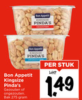 klik op dit plaatje voor een vergroting en voor vergelijkbare aanbiedingen gerelateerd aan ` pinda bon appetit kingsize gezouten ongezouten bak stuk `  pinda bon appetit kingsize gezouten ongezouten bak stuk