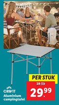klik op dit plaatje voor een vergroting en voor vergelijkbare aanbiedingen gerelateerd aan ` crivit aluminium campingtafel stuk `  crivit aluminium campingtafel stuk