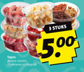 klik op dit plaatje voor een vergroting en voor vergelijkbare aanbiedingen gerelateerd aan ` tapas 3 soorten combineren stuks `  tapas 3 soorten combineren stuks