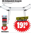 klik op dit plaatje voor een vergroting en voor vergelijkbare aanbiedingen gerelateerd aan ` 19 36 60 xxl lichtgewicht droogrek inklapbaar drooglengte ca. meter cm clothes elders delig 3.99 1 99 wasknijpers `  19 36 60 xxl lichtgewicht droogrek inklapbaar drooglengte ca. meter cm clothes elders delig 3.99 1 99 wasknijpers