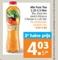 klik op dit plaatje voor een vergroting en voor vergelijkbare aanbiedingen gerelateerd aan ` ice tea 2 25 productvarianten fuzetea black fuze liter peach hibiscus flessen varieeren 2e halve ` ice tea 2 25 productvarianten fuzetea black fuze liter peach hibiscus flessen varieeren 2e halve