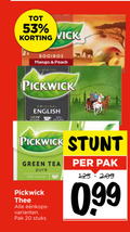 klik op dit plaatje voor een vergroting en voor vergelijkbare aanbiedingen gerelateerd aan ` thee 20 100 rooibos mango peach pickwick original english green tea natural pak stuks `  thee 20 100 rooibos mango peach pickwick original english green tea natural pak stuks