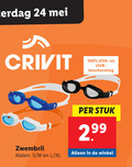 klik op dit plaatje voor een vergroting en voor vergelijkbare aanbiedingen gerelateerd aan ` 24 100 zaterdag crivit uva uvb bescherming stuk 2 99 zwembril maten l xl ` 24 100 zaterdag crivit uva uvb bescherming stuk 2 99 zwembril maten l xl