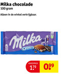 klik op dit plaatje voor een vergroting en voor vergelijkbare aanbiedingen gerelateerd aan ` chocolade 100 milka alpine milk oreo `  chocolade 100 milka alpine milk oreo