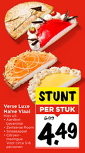 klik op dit plaatje voor een vergroting en voor vergelijkbare aanbiedingen gerelateerd aan ` verse luxe halve vlaai aardbei bavaroise zwitserse room sinaasappel citroen meringue circa personen stuk ` verse luxe halve vlaai aardbei bavaroise zwitserse room sinaasappel citroen meringue circa personen stuk