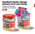 klik op dit plaatje voor een vergroting en voor vergelijkbare aanbiedingen gerelateerd aan ` 2 200 ouwehand sea you rolmops zoetzure zure haring potjes combineren kilo seayou ` 2 200 ouwehand sea you rolmops zoetzure zure haring potjes combineren kilo seayou