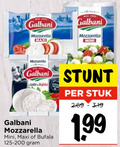 klik op dit plaatje voor een vergroting en voor vergelijkbare aanbiedingen gerelateerd aan ` mozzarella galbani maxi mini latte bufala 125-200 stuk 1 99 ` mozzarella galbani maxi mini latte bufala 125-200 stuk 1 99