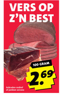 klik op dit plaatje voor een vergroting en voor vergelijkbare aanbiedingen gerelateerd aan ` 100 vers best gebraden rosbief jambon serrano `  100 vers best gebraden rosbief jambon serrano