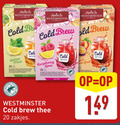 klik op dit plaatje voor een vergroting en voor vergelijkbare aanbiedingen gerelateerd aan ` thee 20 200 cold westminster brew old infuse ion fruit demon mint and fusion fruits la menthe raspberry lime nature open zakjes `  thee 20 200 cold westminster brew old infuse ion fruit demon mint and fusion fruits la menthe raspberry lime nature open zakjes
