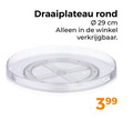klik op dit plaatje voor een vergroting en voor vergelijkbare aanbiedingen gerelateerd aan ` draaiplateau rond cm `  draaiplateau rond cm