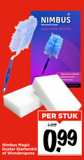 klik op dit plaatje voor een vergroting en voor vergelijkbare aanbiedingen gerelateerd aan ` nimbus betoverd schoon duster starterkit starterskit wonderspons stuk ` nimbus betoverd schoon duster starterkit starterskit wonderspons stuk
