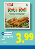 klik op dit plaatje voor een vergroting en voor vergelijkbare aanbiedingen gerelateerd aan ` 4 topking roti roll rol gevuld kip kouseband aardappel masala kruiden surinaams recept 4x diepvries stuks 3.99 ` 4 topking roti roll rol gevuld kip kouseband aardappel masala kruiden surinaams recept 4x diepvries stuks 3.99