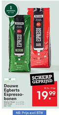 klik op dit plaatje voor een vergroting en voor vergelijkbare aanbiedingen gerelateerd aan ` koffiebonen 1 100 zak professional douwe egberts since espresso medium smooth mild beans arabica dark harmonious eerlijke bonen roast kilo scherp geprijsd `  koffiebonen 1 100 zak professional douwe egberts since espresso medium smooth mild beans arabica dark harmonious eerlijke bonen roast kilo scherp geprijsd