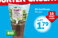 klik op dit plaatje voor een vergroting en voor vergelijkbare aanbiedingen gerelateerd aan ` kruidenplanten 16 bio basilicum pot cent `  kruidenplanten 16 bio basilicum pot cent