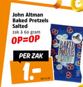 klik op dit plaatje voor een vergroting en voor vergelijkbare aanbiedingen gerelateerd aan ` 1 60 john altman baked pretzels salted zak kilo ` 1 60 john altman baked pretzels salted zak kilo