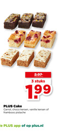 klik op dit plaatje voor een vergroting en voor vergelijkbare aanbiedingen gerelateerd aan ` 3 cake stuks carrot choco kersen vanille framboos pistache plus.nl ` 3 cake stuks carrot choco kersen vanille framboos pistache plus.nl