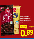 klik op dit plaatje voor een vergroting en voor vergelijkbare aanbiedingen gerelateerd aan ` 100 carre whole ole nuts dark chocolate hazelnoten aux cocoa ge fairtrade witte chocolade `  100 carre whole ole nuts dark chocolate hazelnoten aux cocoa ge fairtrade witte chocolade