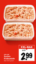klik op dit plaatje voor een vergroting en voor vergelijkbare aanbiedingen gerelateerd aan ` 500 surimisalade krabsalade bak xxl 3.99 2 99 ` 500 surimisalade krabsalade bak xxl 3.99 2 99