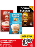 klik op dit plaatje voor een vergroting en voor vergelijkbare aanbiedingen gerelateerd aan ` oploskoffie 25 douwe egberts espresso verwenkoffie cappuccino macchiato pak stuks stuk 1 99 ` oploskoffie 25 douwe egberts espresso verwenkoffie cappuccino macchiato pak stuks stuk 1 99