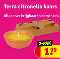 klik op dit plaatje voor een vergroting en voor vergelijkbare aanbiedingen gerelateerd aan ` 2 terra citronella kaars pak 1 99 ` 2 terra citronella kaars pak 1 99