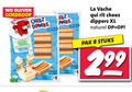 klik op dit plaatje voor een vergroting en voor vergelijkbare aanbiedingen gerelateerd aan ` 8 cheez dippers slippers la vache qui rit xl naturel pak stuks ` 8 cheez dippers slippers la vache qui rit xl naturel pak stuks