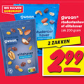 klik op dit plaatje voor een vergroting en voor vergelijkbare aanbiedingen gerelateerd aan ` 2 99 200 gwoon gebleven elitehaver ongezouten studenten haver studentenhaver zak zakken `  2 99 200 gwoon gebleven elitehaver ongezouten studenten haver studentenhaver zak zakken