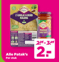 klik op dit plaatje voor een vergroting en voor vergelijkbare aanbiedingen gerelateerd aan ` 2 pataks garlic herb naans new improved recipe mango chutney stuk ` 2 pataks garlic herb naans new improved recipe mango chutney stuk