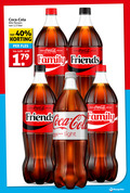 klik op dit plaatje voor een vergroting en voor vergelijkbare aanbiedingen gerelateerd aan ` cola 40 coca flessen liter fles share with your original taste zero sugar family friends you friend calories light `  cola 40 coca flessen liter fles share with your original taste zero sugar family friends you friend calories light