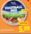 klik op dit plaatje voor een vergroting en voor vergelijkbare aanbiedingen gerelateerd aan ` sweet corner football mix gummies 1 2 kilo 5.99 ` sweet corner football mix gummies 1 2 kilo 5.99
