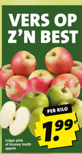 klik op dit plaatje voor een vergroting en voor vergelijkbare aanbiedingen gerelateerd aan ` vers best pink granny smith appels kilo ` vers best pink granny smith appels kilo