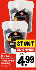 klik op dit plaatje voor een vergroting en voor vergelijkbare aanbiedingen gerelateerd aan ` koffiecups 50 cups dark roast flow cup factory koffie capsules xl emmer ` koffiecups 50 cups dark roast flow cup factory koffie capsules xl emmer