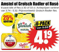 klik op dit plaatje voor een vergroting en voor vergelijkbare aanbiedingen gerelateerd aan ` radler bier 6 25 30 33 1870 amstel grolsch rosee pack blik fles varieeren `  radler bier 6 25 30 33 1870 amstel grolsch rosee pack blik fles varieeren
