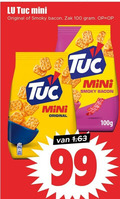 klik op dit plaatje voor een vergroting en voor vergelijkbare aanbiedingen gerelateerd aan ` 99 100 lu tuc mini original smoky bacon zak 100g ` 99 100 lu tuc mini original smoky bacon zak 100g