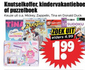klik op dit plaatje voor een vergroting en voor vergelijkbare aanbiedingen gerelateerd aan ` knutselkoffer puzzelboek o.a. mickey zappelin tina donald duck quizboek lost sudoku zoek elders `  knutselkoffer puzzelboek o.a. mickey zappelin tina donald duck quizboek lost sudoku zoek elders