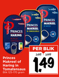 klik op dit plaatje voor een vergroting en voor vergelijkbare aanbiedingen gerelateerd aan ` princes haring makreel tomatensaus blik zonnebloemolie water ` princes haring makreel tomatensaus blik zonnebloemolie water
