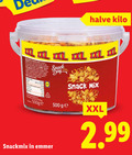 klik op dit plaatje voor een vergroting en voor vergelijkbare aanbiedingen gerelateerd aan ` 500 halve kilo xxl snack day mix ge snackmix emmer ` 500 halve kilo xxl snack day mix ge snackmix emmer