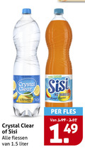 klik op dit plaatje voor een vergroting en voor vergelijkbare aanbiedingen gerelateerd aan ` crystal clear citroen co sisi flessen liter zero sugar bubbles mango flavour fles ` crystal clear citroen co sisi flessen liter zero sugar bubbles mango flavour fles