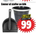 klik op dit plaatje voor een vergroting en voor vergelijkbare aanbiedingen gerelateerd aan ` stoffer en blik emmer 5 99 liter elders ` stoffer en blik emmer 5 99 liter elders