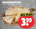 klik op dit plaatje voor een vergroting en voor vergelijkbare aanbiedingen gerelateerd aan ` appelkruimelvlaai personen vlaai 3.99 ` appelkruimelvlaai personen vlaai 3.99