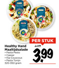 klik op dit plaatje voor een vergroting en voor vergelijkbare aanbiedingen gerelateerd aan ` healthy hand maaltijdsalade pasta pesto caesar kip couscous tonijn stuk 3.99 ` healthy hand maaltijdsalade pasta pesto caesar kip couscous tonijn stuk 3.99