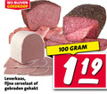 klik op dit plaatje voor een vergroting en voor vergelijkbare aanbiedingen gerelateerd aan ` 100 leverkaas fijne cervelaat gebraden gehakt ` 100 leverkaas fijne cervelaat gebraden gehakt