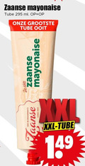 klik op dit plaatje voor een vergroting en voor vergelijkbare aanbiedingen gerelateerd aan ` zaanse mayonaise tube ml xxl ` zaanse mayonaise tube ml xxl